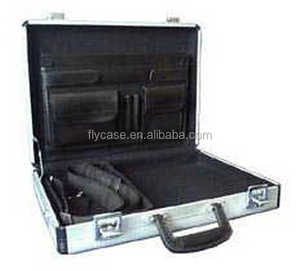 Maletín de Aluminio para <span class=keywords><strong>Herramientas</strong></span>, Maleta de Viaje con Compartimento para Portátil, Maletín de Aluminio con Candado Numérico - Product Image 6