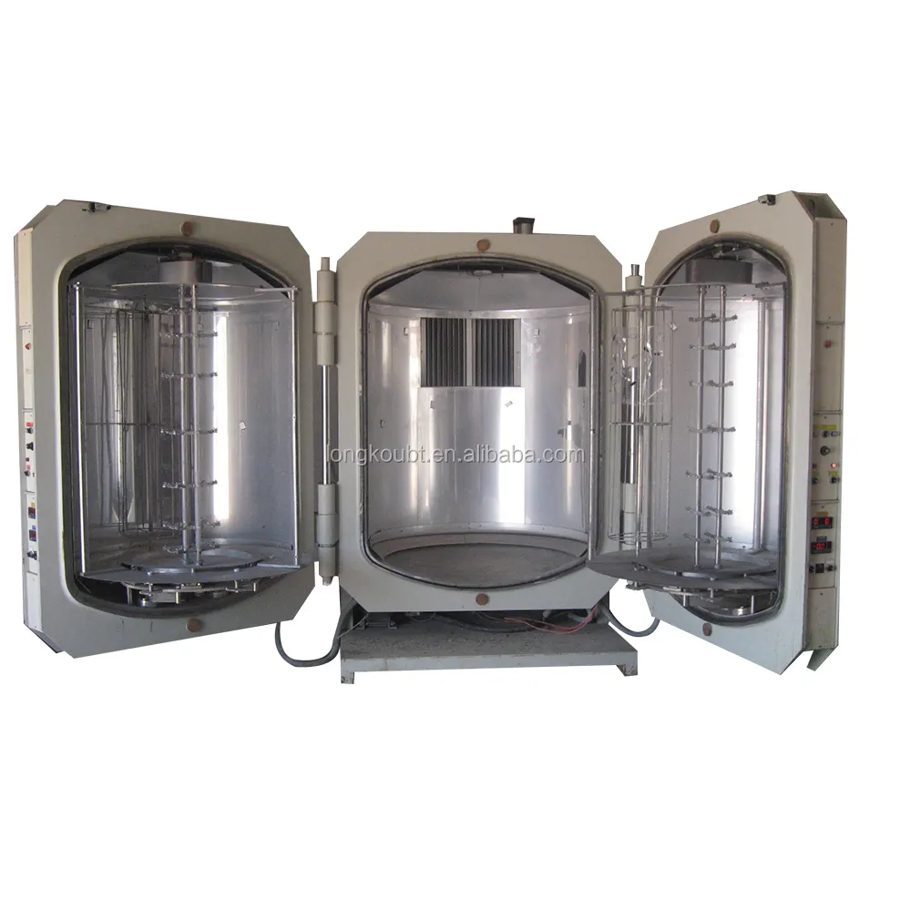glass coating machine./pvd glass mirror chrome metalizing plating equipment /pvd decoration glass chrome coating machine