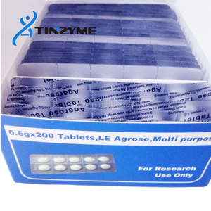 Comprimés d'agarose Tinzyme EZ100, pureté 99,9 %, N° CAS Réactifs spécifiques Low EEO (LE) 9012-36-6, faciles à utiliser et à préparer - Product Image 5
