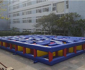 Haute qualité couleur attrayante labyrinthe de maïs gonflable commercial utilisé <span class=keywords><strong>jeu</strong></span> de labyrinthe, équipements de jeux en plein air A5017 - Product Image 2