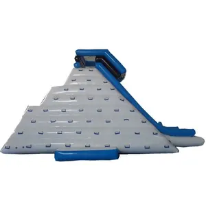 Tobogán de escalada de Iceberg de agua inflable de alta calidad, juego de agua inflable, juguetes acuáticos inflables en venta