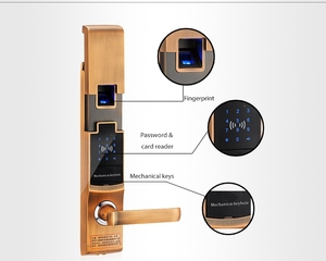 altın gümüş dokunmatik ekran anahtarsız akıllı <span class=keywords><strong>adel</strong></span> parmak izi kilit - Product Image 6