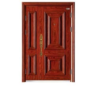 <span class=keywords><strong>Porta</strong></span> in Acciaio Singola con Stampa Classica, Stile Antico per Chiesa, <span class=keywords><strong>Porta</strong></span> di Sicurezza in Metallo Popolare - Product Image 6