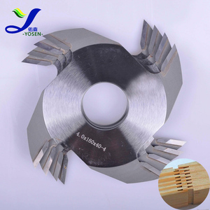 Cortador <span class=keywords><strong>de</strong></span> <span class=keywords><strong>Madera</strong></span> Maciza para Juntas Dentadas, para Construcción <span class=keywords><strong>de</strong></span> <span class=keywords><strong>Madera</strong></span> Cuadrada, 160X7.0-4T - Product Image 1
