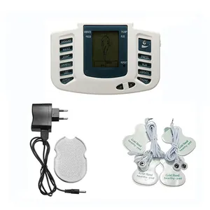 LCD Kỹ Thuật Số Trị Liệu Châm Cứu Cơ Thể Massager Điện Cơ Thể Sốc Máy Massage