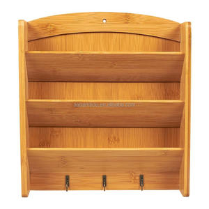 Suporte organizador de parede para correio, organizador de parede para correio e gancho com <span class=keywords><strong>3</strong></span> ganchos - Product Image 2