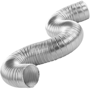 Conducto de Aire Flexible de Aluminio Semirrígido para Sistemas de Ventilación - Product Image 2