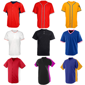 completa <span class=keywords><strong>de</strong></span> impresión digital <span class=keywords><strong>de</strong></span> la sublimación del nuevo diseño personalizado 100% poliéster Ropa <span class=keywords><strong>de</strong></span> Béisbol - Product Image 6