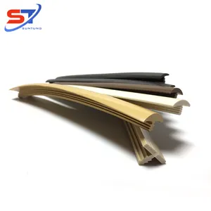 Furniture Accessories Flexible PVC Plastic T Molding Trim Edging For Furniture