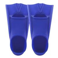 Quilhas de natação unissex para adultos, sapatos profissionais sem bpa de silicone azul rosa
