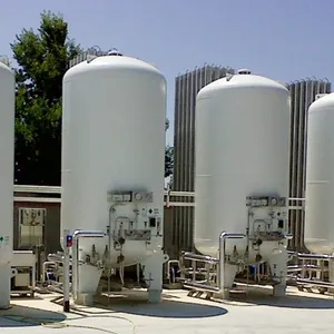Tanque de gás líquido de 15000l, tanque de oxigênio líquido/de nitrogênio/argon