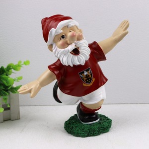 Figurines <span class=keywords><strong>de</strong></span> gnomes <span class=keywords><strong>de</strong></span> football en résine personnalisées en gros, gnome <span class=keywords><strong>de</strong></span> <span class=keywords><strong>jardin</strong></span> - Product Image 4