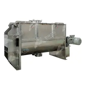 Industrial powder blending machine stainless steel horizontal ribbon mixer with CE