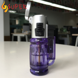 Jet Flame Torch Lửa Bật Lửa Gas Butan Có Thể Nạp Lại Đa Năng Cho BBQ BBQ Grill Bếp Đen (Bán Không Có Gas) - Product Image 2