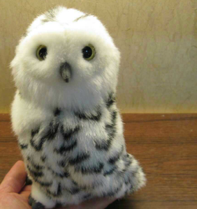 Peluche Hibou à Tête Pivotante à 360 Degrés Jouet en Peluche Hibou des Neiges <span class=keywords><strong>Hedwig</strong></span> - Product Image 2