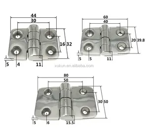 Modern Design Large Car Hoop Hinge 304 Stainless Steel Heavy Hinged Iron Cabinet Door Hinge for Kitchen Application