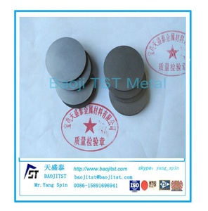 <span class=keywords><strong>Gr1</strong></span> Gr2 <span class=keywords><strong>disk</strong></span> <span class=keywords><strong>titanium</strong></span> murni untuk pelapisan untuk industri - Product Image 2