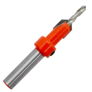 TCT Countersink ดอกสว่านเหล็กกล้าคาร์บอนสูง,ก้านตรง90องศาลบมุมสกรูเจาะรูเครื่องมือเจาะรู