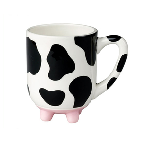 Mug en céramique en forme de gland de <span class=keywords><strong>vache</strong></span>, cadeau de ferme, <span class=keywords><strong>tasse</strong></span> à lait - Product Image 1