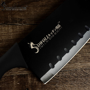 <span class=keywords><strong>Cuchillos</strong></span> de cocina de hoja de acero inoxidable, 7 pulgadas, ABS + TPR, Mango antideslizante, accesorios de cocina - Product Image 3