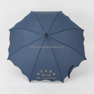 Темно-синий зонтик с кружевом модные зонтики для леди и девочек - Product Image 5