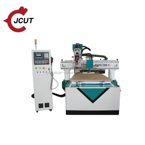 Mesin Router Pertukangan ATC Model Ekonomi Atc Cnc Router Pemotongan Mesin Furnitur