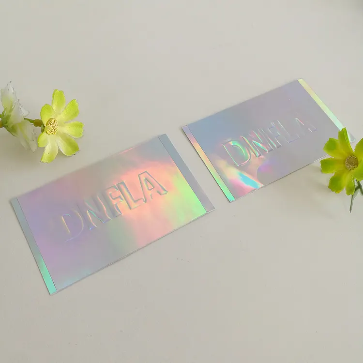 Özelleştirilmiş gümüş folyo Lazer güvenlik hologram etiket holografik etiket