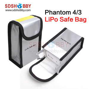 Lipo Batterie Safe Sac Poche De Sécurité De Protection Sac pour <span class=keywords><strong>DJI</strong></span> <span class=keywords><strong>Phantom</strong></span> 3/4/<span class=keywords><strong>pro</strong></span>/<span class=keywords><strong>pro</strong></span> + <span class=keywords><strong>V2</strong></span>.<span class=keywords><strong>0</strong></span> - Product Image 1