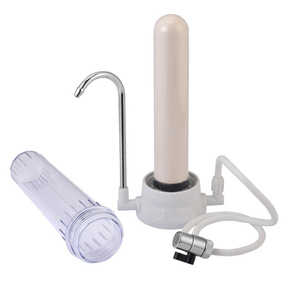 Sistema di Purificazione dell'<span class=keywords><strong>Acqua</strong></span> da Tavolo Yenvqee, <span class=keywords><strong>Filtro</strong></span> per <span class=keywords><strong>Acqua</strong></span> Trasparente a 1 Stadio con Piano in Ceramica per Cucina Domestica - Product Image 3