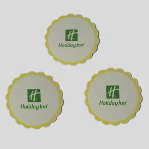 Custom Absorbent Tissue Paper Coasters For Hotel Use