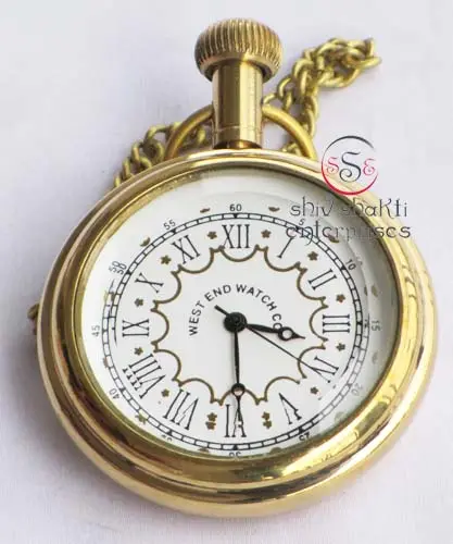 Kunden spezifische Wandern personal isierte nautische Messing Taschenuhr Sammler Designer Vintage Style Taschenuhr