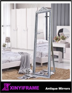 Specchio da <span class=keywords><strong>Parete</strong></span> Elegante Bianco Appeso per Camera da Letto e Ingresso - Product Image 3