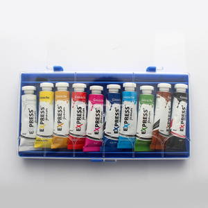 Peinture à la <span class=keywords><strong>Tempera</strong></span> en Boîte Plastique de 10 ml, 10 Couleurs, Vente en Gros Directe d'Usine - Product Image 2