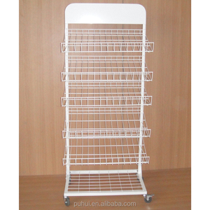 Knock Xuống Nhà Máy Nhiều Lớp Kệ Thép Tầng Thường Vụ Kim Loại Dây Lịch Thi Đấu Cửa Hàng Bán Lẻ Khởi Động Khay Hiển Thị Giá Từ Trung Quốc - Product Image 3