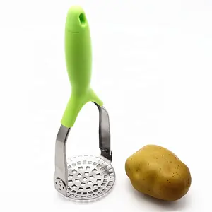 High quality folding stainless steel potato ricer masher