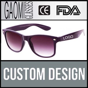 Personalizada Alta Calidad Gafas de Sol <span class=keywords><strong>Wayfarer</strong></span> Lentes de Sol - Product Image 1