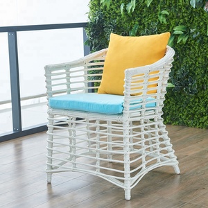 <strong>Balcony</strong> <strong>Table</strong> Wicker Outdoor Furniture Cafe <strong>Table</strong> and Chairs - Product Image 3