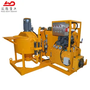 WGP400/700/80PL-E compaction grouting equipment and grout pump with mixer plant