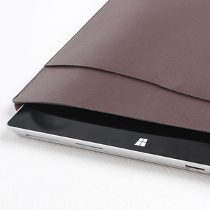 Logotipo personalizado cuero evelope tablet bolsas para iPad al por mayor - Product Image 3