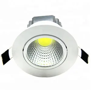 調整可能な光方向LEDダウンライトさまざまなワット数COB光源LEDスポットダウンライト