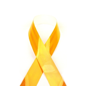 S532a orange <strong>honeycomb</strong> <strong>reflective</strong> <strong>tape</strong> waterproof self adhesive trailer reflector safety <strong>tape</strong> pet pvc acrylic - Product Image 3