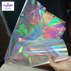 <span class=keywords><strong>Film</strong></span> Laminasi Termal Holografik Transparan Pola Pilar Pelangi Transparan Ukuran Gulungan Kustom untuk Laminasi Karton - Product Image 2