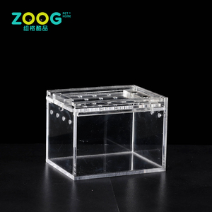 Offre Spéciale petit personnalisé transparent acrylique serpent reptile cages