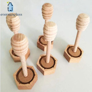 <span class=keywords><strong>Pot</strong></span> à <span class=keywords><strong>miel</strong></span> en verre hexagonal, <span class=keywords><strong>Pot</strong></span> à <span class=keywords><strong>miel</strong></span> en verre avec ventouse en bois, faveurs <span class=keywords><strong>de</strong></span> mariage - Product Image 6