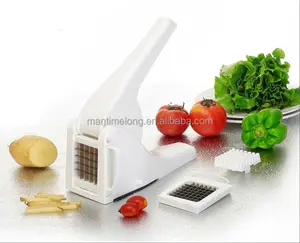 French Fry Fries Cutter Potato Vegetable Slicer tools Chopper Stainless steel potatoes cooking Kitchen tools