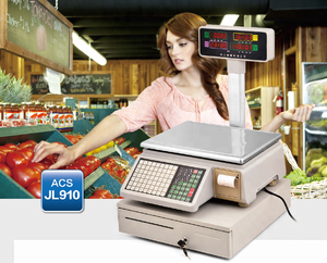 Cân Giá Với Máy In Hóa Đơn Được Sử Dụng Trong Siêu Thị - Product Image 2