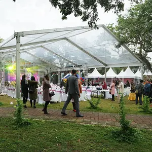 شفافة خيمة زفاف زينة تأجير خيمة الحفلات للبيع