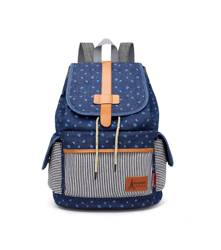 Compra Venta Al Por Mayor Venta Caliente De Moda Para Mujer De Mezclilla  Mochila De Viaje Mochilas De Viaje Mochilas Escolares De Alta Calidad Bolso  De Escuela De La Vendimia Bolsas De