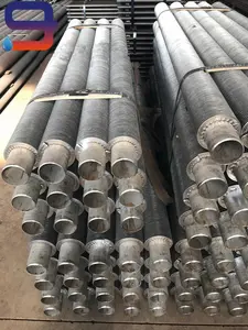 Extruded Finned Pipe Energy Saving Extruded Spiral Finned Pipe Heat Exchanger