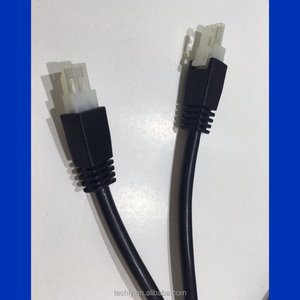 Cordon d'alimentation cc mâle tressé fil de borne plaqué étain 4.2 pas 2 broches connecteur blanc 2X0.75MM pour faisceau de câblage électronique - Product Image 5